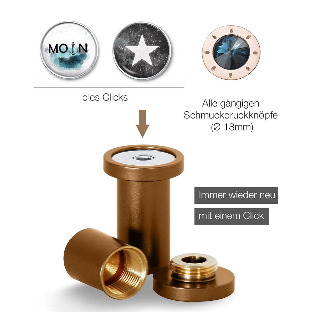  Artikelbild 5 des Artikels “qles Click-Stick Halter Bronze “